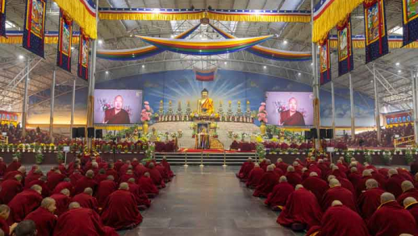 The 40th Kagyu Mönlam Chenmo Begins in Bodhgaya